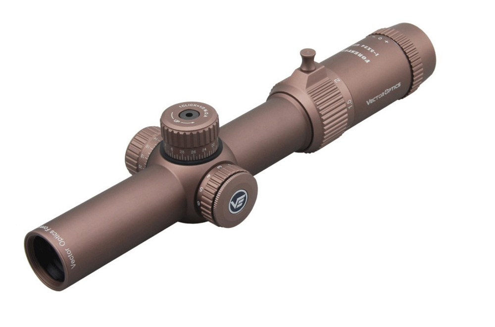 Scope Forester 1-5x24SFP Gen II Tan- Vector Optics